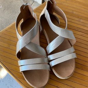 Nina sandal silver